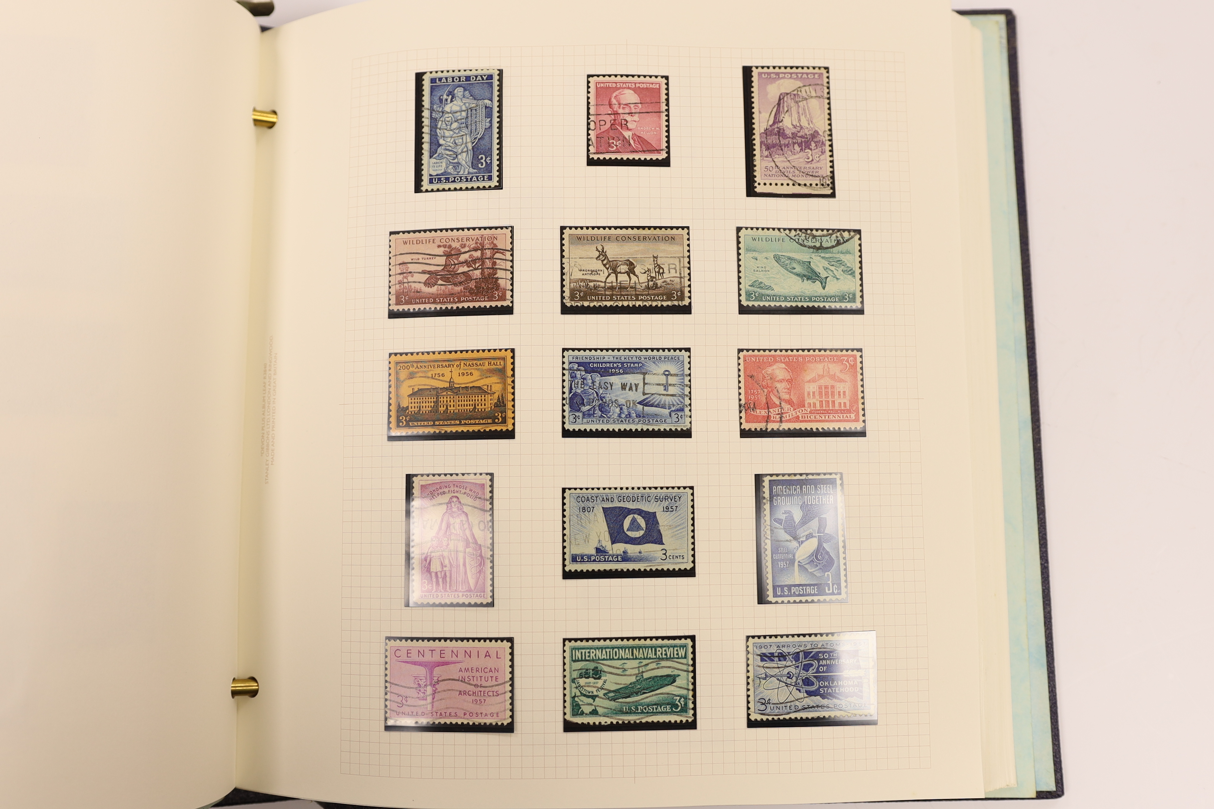 Various collections of stamps in nine albums and stockbooks Including France and Colonies, Latvia, Trieste, Norway, Estonia, etc.